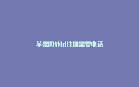 苹果国外id注册需要电话-Shadowrocket(小火箭)