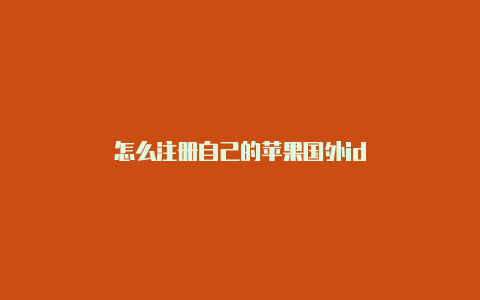 怎么注册自己的苹果国外id-Shadowrocket(小火箭)