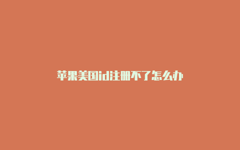 苹果美国id注册不了怎么办-Shadowrocket(小火箭)