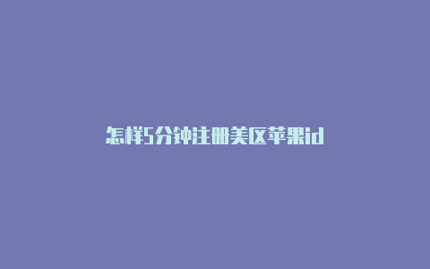 怎样5分钟注册美区苹果id-Shadowrocket(小火箭)