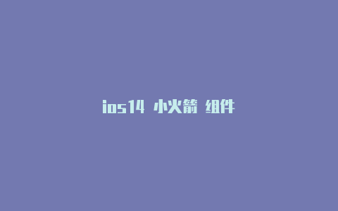 ios14 小火箭 组件-Shadowrocket(小火箭)