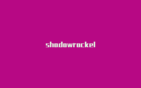 shadowrockel